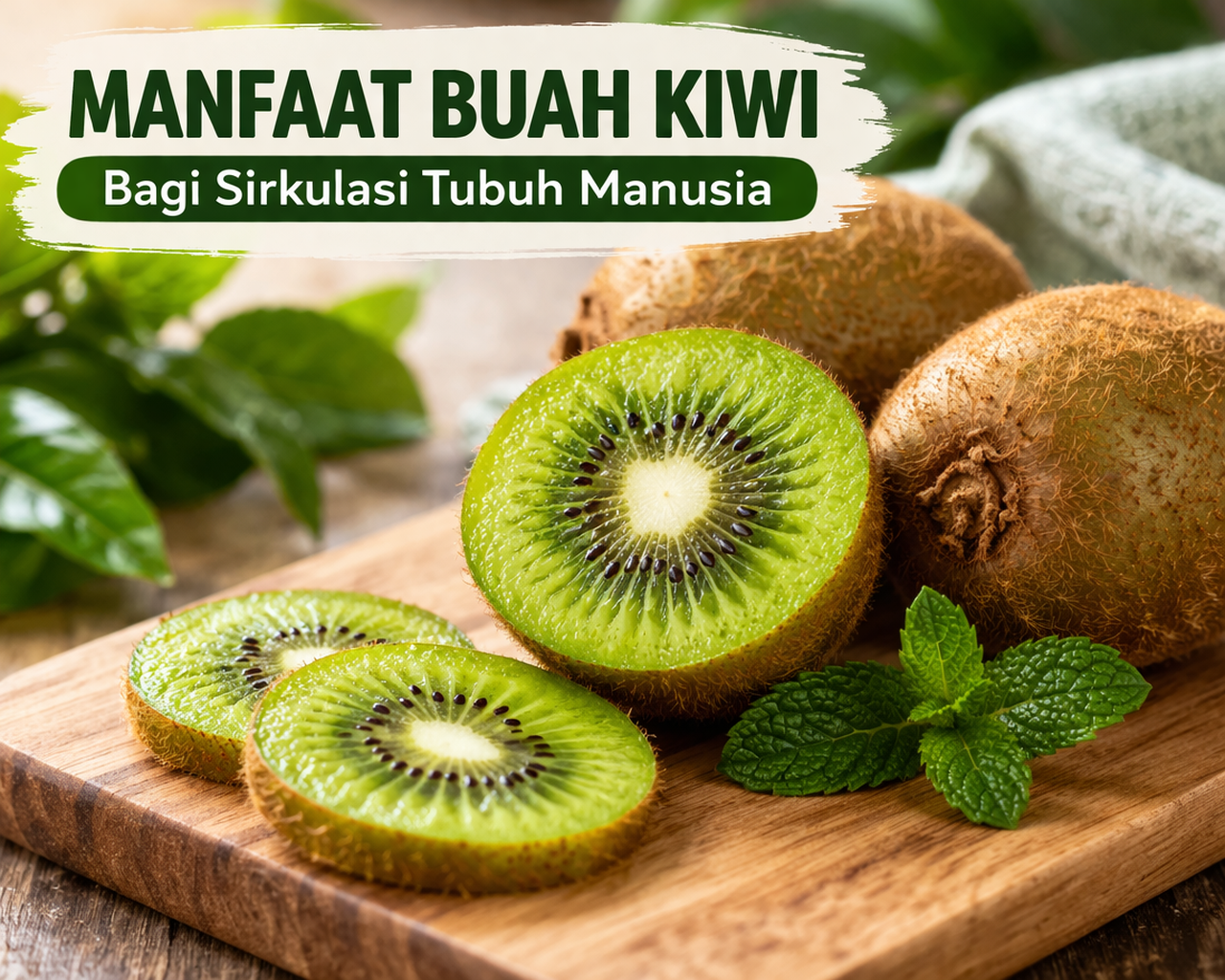 Manfaat Buah Kiwi Bagi Sirkulasi Tubuh Manusia